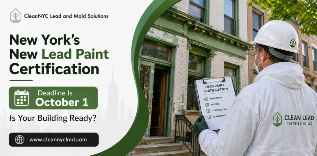 Lead Paint Certification Deadline